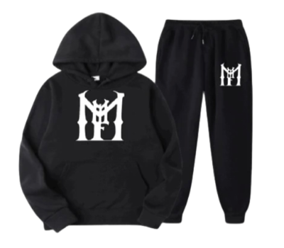 MMF BLACK JOGGER SET